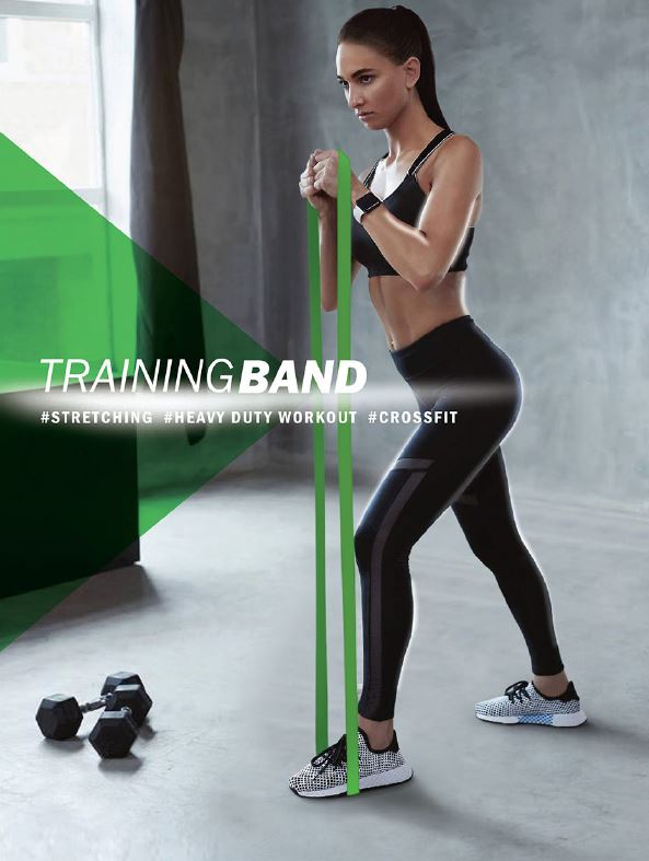 トレーニングバンド｜グリーン – カミングショップ