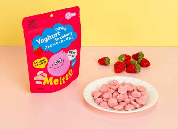 【新商品：2026年1月5日～発送】つまめるヨーグルト｜ストロベリーヨーグルト