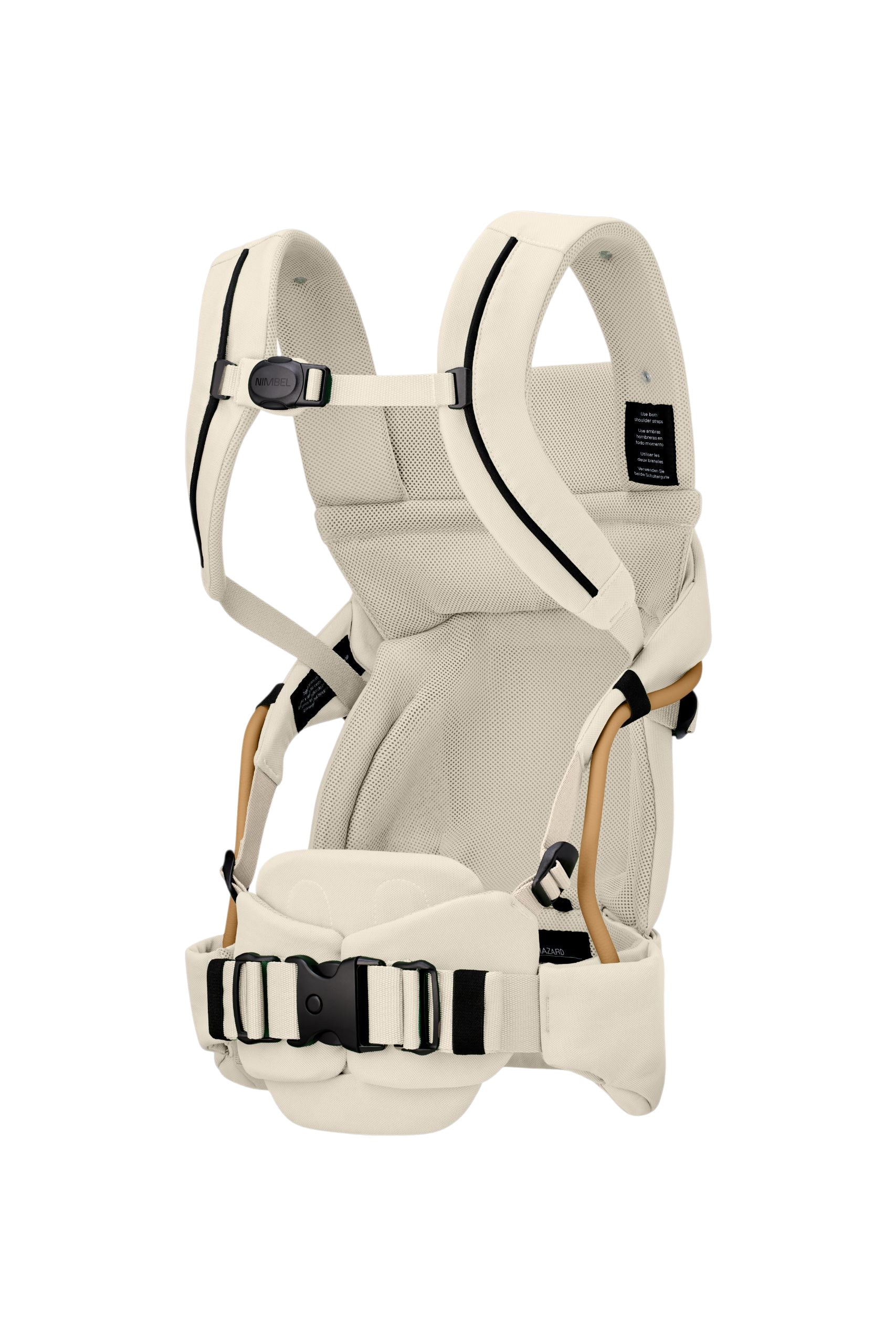 NIMBELベビーキャリア｜オーツホワイト×タン – カミングショップ