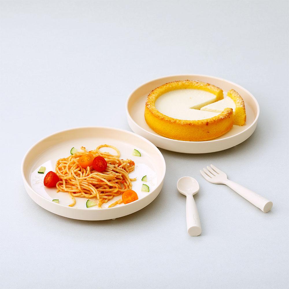 ミニウェア（miniware）】ベビー食器セット｜アクア – カミング