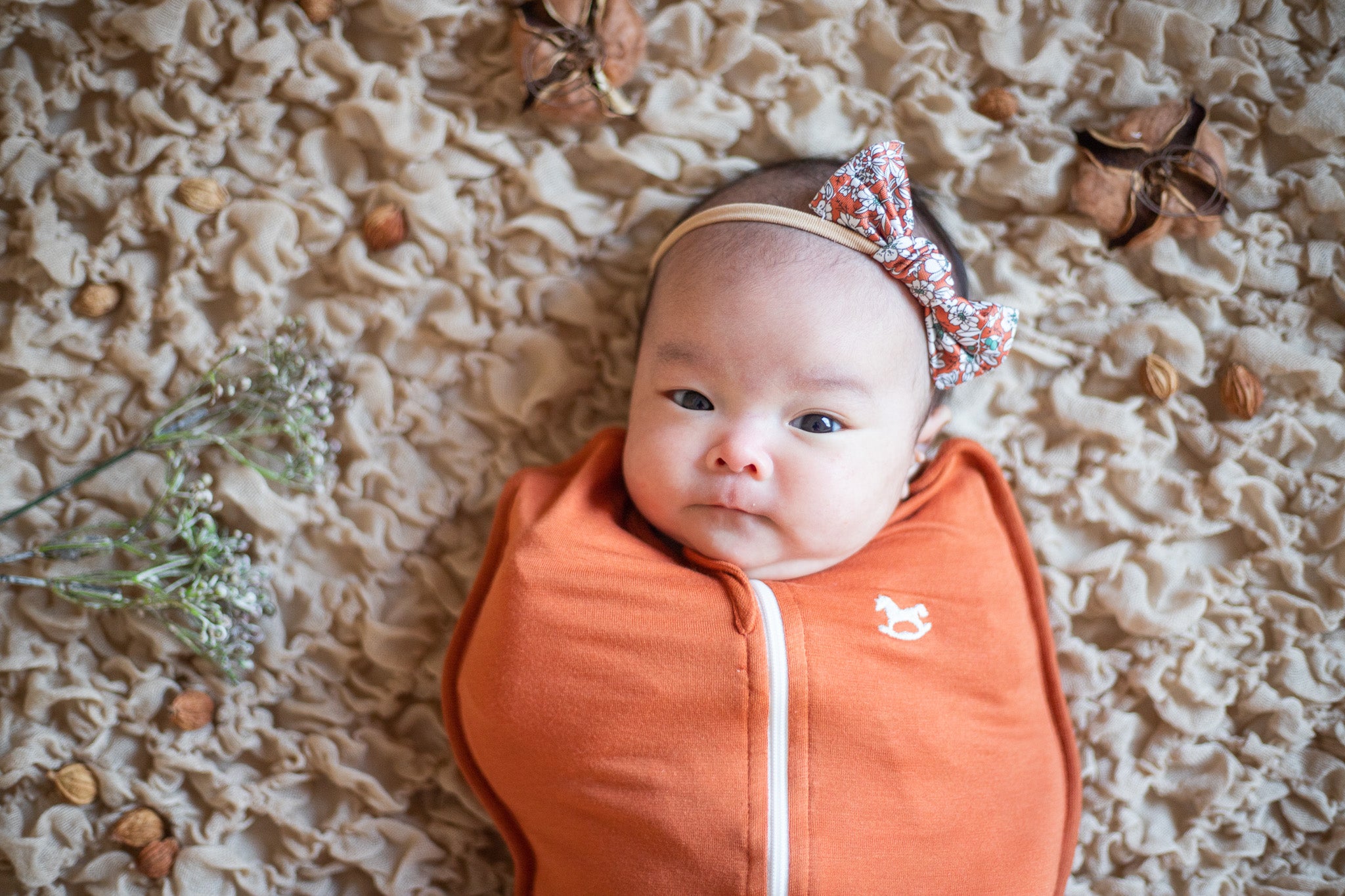 リトルパーマーハウス（little PALMERHAUS）】ベビースワドル